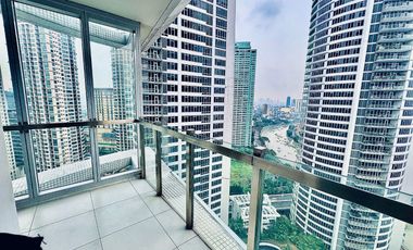 LINCOLN TOWER, PROSCENIUM: 2BR For Rent, 118 sqm, Semi furnished, 1 parking, P110,000/mo.