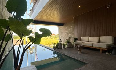 VILLA READY 3BR VIEW SAWAH ABADI PREMIUM LOKASI DI CANGGU PUSAT