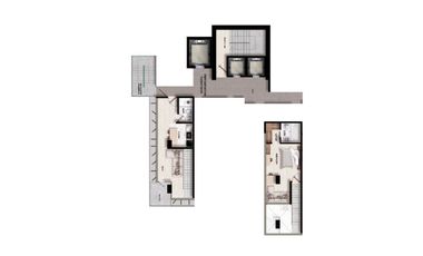 APARTAESTUDIO TURÍSTICO 1106 A DOBLE ALTURA