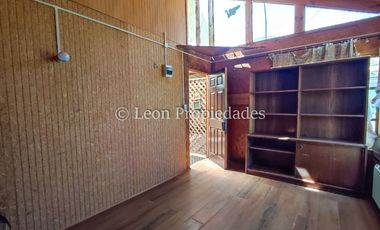 Leon Propiedades arrienda cabaña en sector Cuyuncacvi, Curacaví.