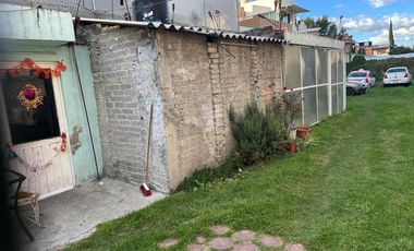 Terreno para construir 3 viviendas más comercio, alta demanda en Tlalpan a 5 minutos zona de hospitales,