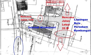 TERMURAH Lelang Rumah 683m2 hanya Rp. 4 juta/m2 di CBD Jakarta Barat & STRATEGIS : < 1 km dari Perumahan Elit Puri Indah & Permata Buana
