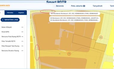 TERMURAH Lelang Rumah 683m2 hanya Rp. 4 juta/m2 di CBD Jakarta Barat & STRATEGIS : < 1 km dari Perumahan Elit Puri Indah & Permata Buana