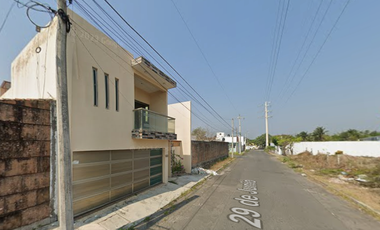 CASA EN VENTA GRACIANO SÁNCHEZ BOCA DEL RO VERACRUZ DERC DE LA PLAYA LOS DELFINES