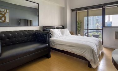 Fully Furnished Studio with Balcony & Park View – Greenbelt Radisson, Makati CBD
