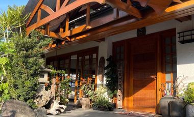 Japanese-Inspired Corner House with Garden & Lanai – For Sale in Alabang