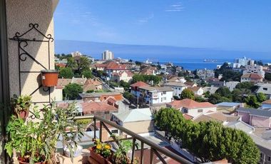 ESPECTACULAR DEPARTAMENTO 3D , 2B , SECTOR DE AGUASANTA, LINDA VISTA AL MAR