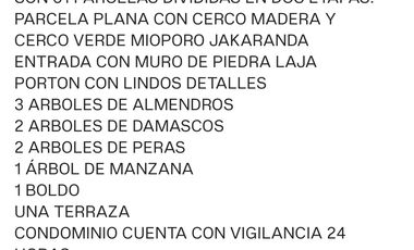 SE VENDE TERRENO EN CASABLANCA