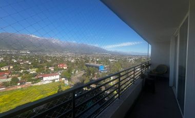 a pasos del mall plaza egaña arriendo depto nuevo con linda vista