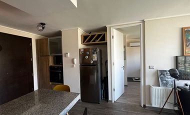 a pasos del mall plaza egaña arriendo depto nuevo con linda vista