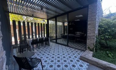 a pasos del mall plaza egaña arriendo depto nuevo con linda vista