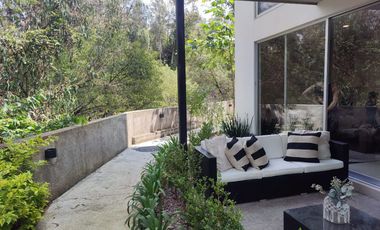 nuevo con estilo vanguardista con jardin zonz boscosa