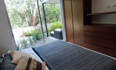 nuevo con estilo vanguardista con jardin zonz boscosa