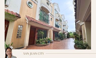 San Juan City Townhouse for Lease!