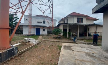 DIJUAL TANAH KOMERSIAL + BANGUNAN EKS STASIUN ANTV JALAN DWIKORA II PALEMBANG