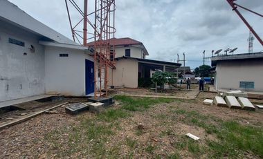 DIJUAL TANAH KOMERSIAL + BANGUNAN EKS STASIUN ANTV JALAN DWIKORA II PALEMBANG