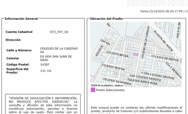 CASA EN REMATE TLALPAN