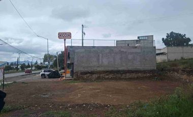 Terreno comercial en RENTA,  321 m2 a un costado de Oxxo Nopancalco.  Pachuca Hgo.