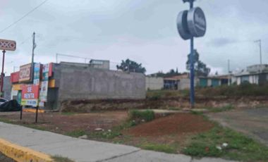 Terreno comercial en RENTA,  321 m2 a un costado de Oxxo Nopancalco.  Pachuca Hgo.