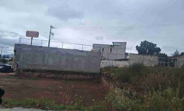 Terreno comercial en RENTA,  321 m2 a un costado de Oxxo Nopancalco.  Pachuca Hgo.