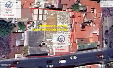 LOCAL COMERCIAL PARA FORO, AUTOMOTRIZ, SALON DE EVENTOS, FARMACIA, ETC. 1,295 M2 C/25 CAJONES ESTACIONAMIENTO