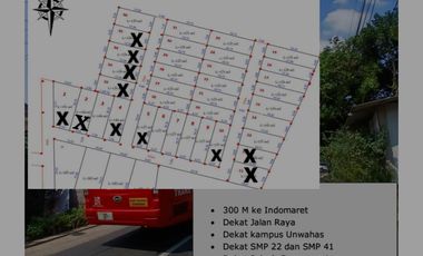 Tanah murah di gunungpati lokasi cepoko