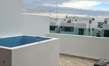 DEPARTAMENTO EN RENTA CONDOMINIO CASCADES, RESIDENCIAL AQUA, AV. HUAYACAN, CANCÚN, Q. ROO