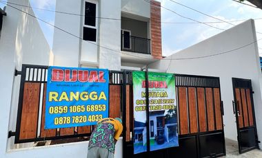 Jual cepat rumah baru 2 lantai harga murah depok margonda