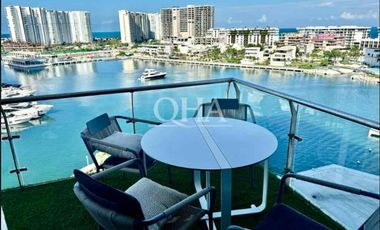 Se renta o vende  Departamento en Marina Condos Puerto Cancún