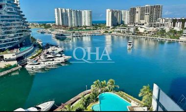 Se renta o vende  Departamento en Marina Condos Puerto Cancún