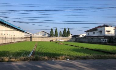 Tanah Luas 3709 M Strategis dekat Pintu Tol Cileunyi Bandung