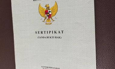 Tanah Luas 3709 M Strategis dekat Pintu Tol Cileunyi Bandung