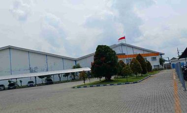 Dijual Lahan & Bangunan ex. Pabrik di Nganjuk Jawa Timur