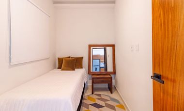 SE RENTA DEPARTAMENTO AMUEBLADO 1 RECÁMARA + ESTUDIO CON ALBERCA NUEVO VALLARTA