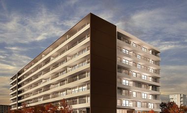 Depto. 2D-2B-1Est. Tipo Mariposa Domeyko/Jose Miguel Carrera-metro Toesca