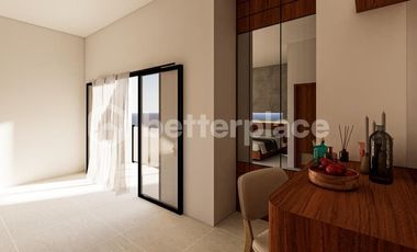 Stylish Tropical Retreat: Mezzanine 1-Bed Villa with Contemporary Finishes and Strategic Location in the Heart of Bali’s Southern Coast