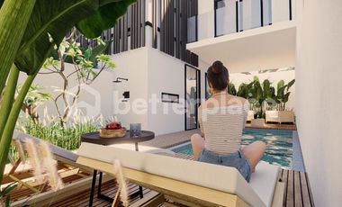 Stylish Tropical Retreat: Mezzanine 1-Bed Villa with Contemporary Finishes and Strategic Location in the Heart of Bali’s Southern Coast