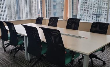 Office for Rent at Mid Plaza, 209 M2 Furnished Located in Sudirman with MRT Access