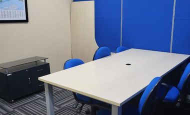 Office for Rent at Mid Plaza, 209 M2 Furnished Located in Sudirman with MRT Access