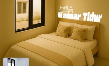 Rumah 2 Lantai Siap Huni type 67 Plus Kitchenset di Kota Bandung