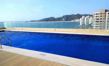 PLAYA SALGUERO - En Venta Fascinante Apartamento 4 habitaciones 5 baños frente al mar