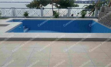 venta de hermosa casa en urbanización Aqua marina, Samborondón, con vista al río