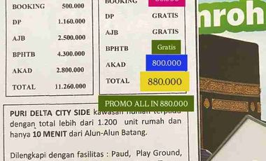 Rumah subsidi siap huni