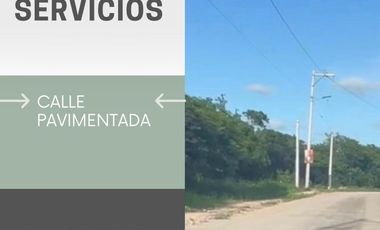 VENDO 1 Hectárea Uso Residencial en Cholul