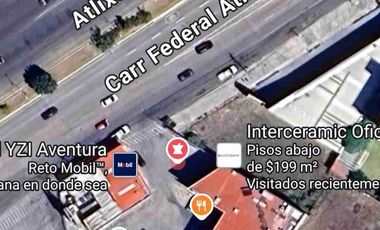 Terreno en renta en lomas de Angelopolis sobre via atlixcayotl