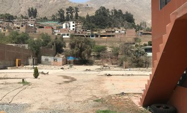 Vendo Terreno en Chosica