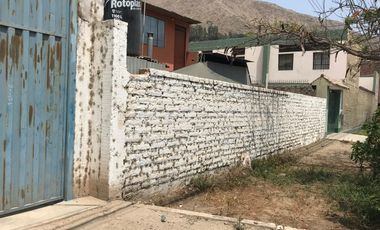 Vendo Terreno en Chosica