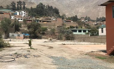 Vendo Terreno en Chosica