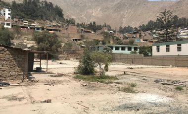 Vendo Terreno en Chosica