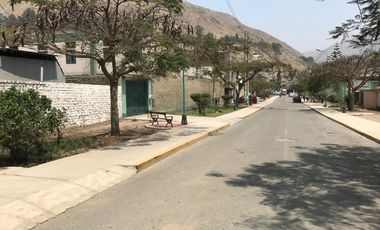 Vendo Terreno en Chosica